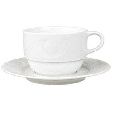 Порцеланова чашка с чинийка 90мл KARIZMA (KZM 02 KT)ГП  - Gural Porselen