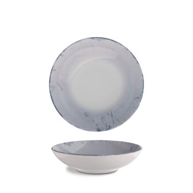 Порцеланова дълбока чиния, ф22см, Stone blue - G.Benedikt