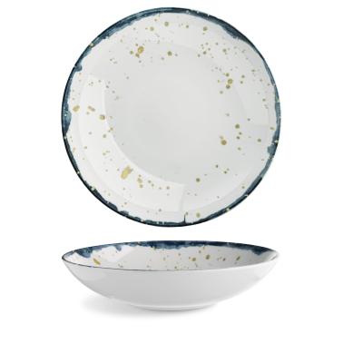 Порцеланова чиния за паста, ф26см, Blue moon - G.Benedikt