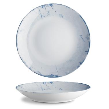 Порцеланова чиния за паста, ф30см, Stone blue - G.Benedikt