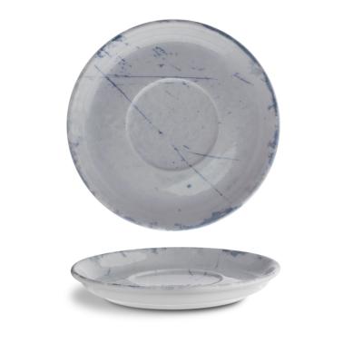 Порцеланова подложна чинийка, 15см, Stone blue - G.Benedikt