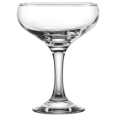  Стъклена чаша за шампанско разлата 220мл КРОНОС 96502 - 44136