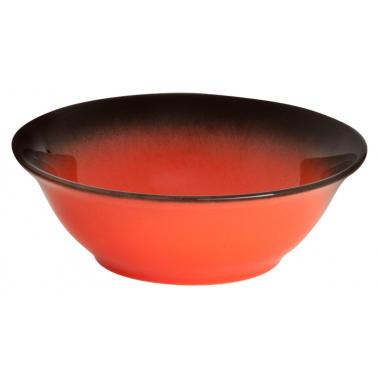 Порцеланова купа  ф14см   310мл MARMARIS-BLACK/RED (NBNEO14KK631KMZS)ГП  - Gural Porselen