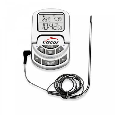 Дигитален термометър за фурна със сонда, 12x7,5см, от 0ºC до 300ºC – Lacor