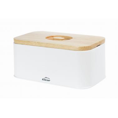 Кутия за хляб, метална основа с дървен капак 30х18хH12,5см - Lacor