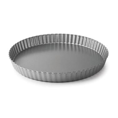 Форма за тарт, въглеродна/карбонова стомана, кръгла, ф24см, h2,8см, 1л, DELIZE – Lacor