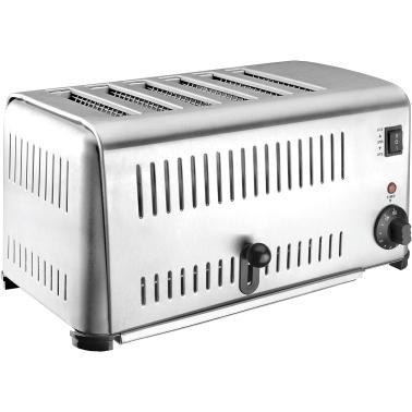 Електрически тостер с 6 слота, 220-240V, 50/60Hz, 2500W, 42x26x22см, 3,9кг - Lacor