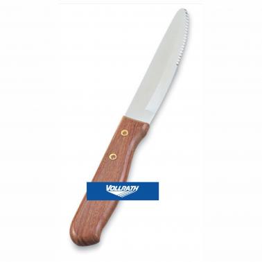 Нож за стек  от неръждаема стомана  с нитована дървена дръжка  L25,1см - Pujadas