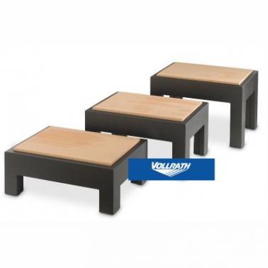 Дървена маса с дъска за рязане   за презентация ниска 32,5x22x12см - Pujadas
