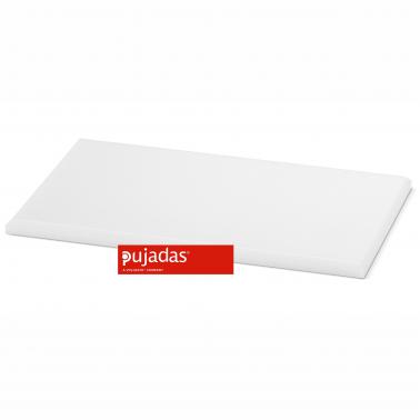 Полиетиленова дъска за рязане бяла  32x24x1см  - Pujadas