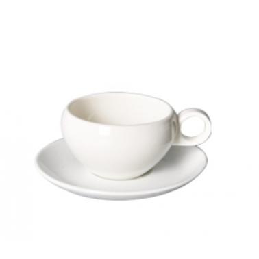 Порцеланова чашка с чинийка 300мл SYDNEY-(HC-56236) - Horecano