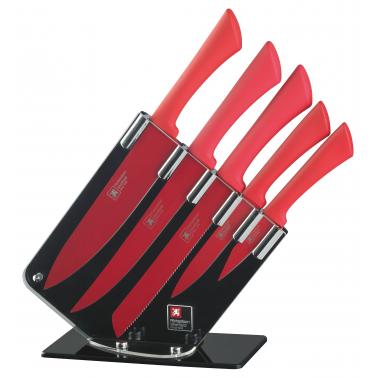 Комплект кухненски ножове 5 бр. със стойка LOVE DESIRE - Richardson Sheffield