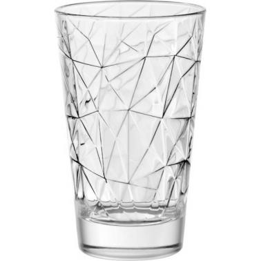 Стъклена чаша за вода / безалкохолни напитки  420мл DOLOMITI 63603 - VIDIVI