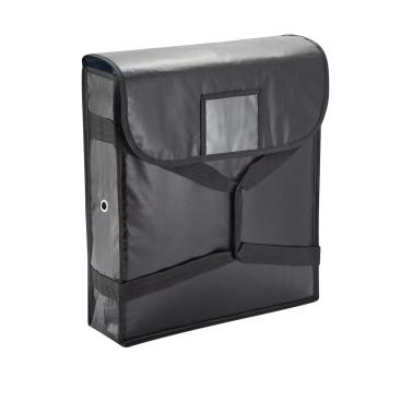 Термо чанта за разнос на 2 пици с ф40см, алуминий/пластмаса, 46x46xh11см – WAS